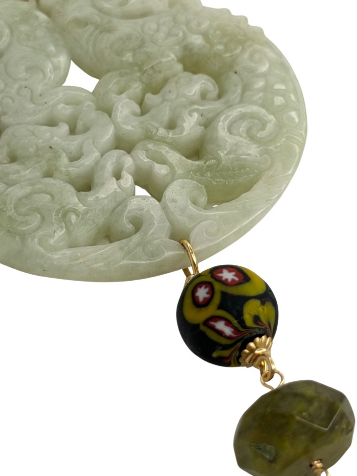 Colgante Oriental verde claro