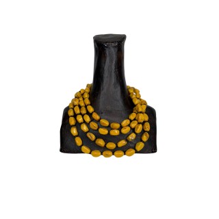 Collar Cerdeña amarillo mostaza