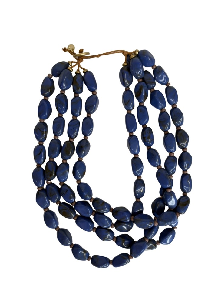 Collar Cerdeña azul