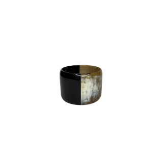 Brazalete XL de asta bicolor