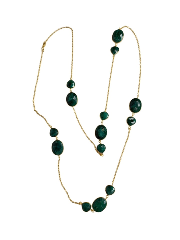 Cadena Style verde esmeralda