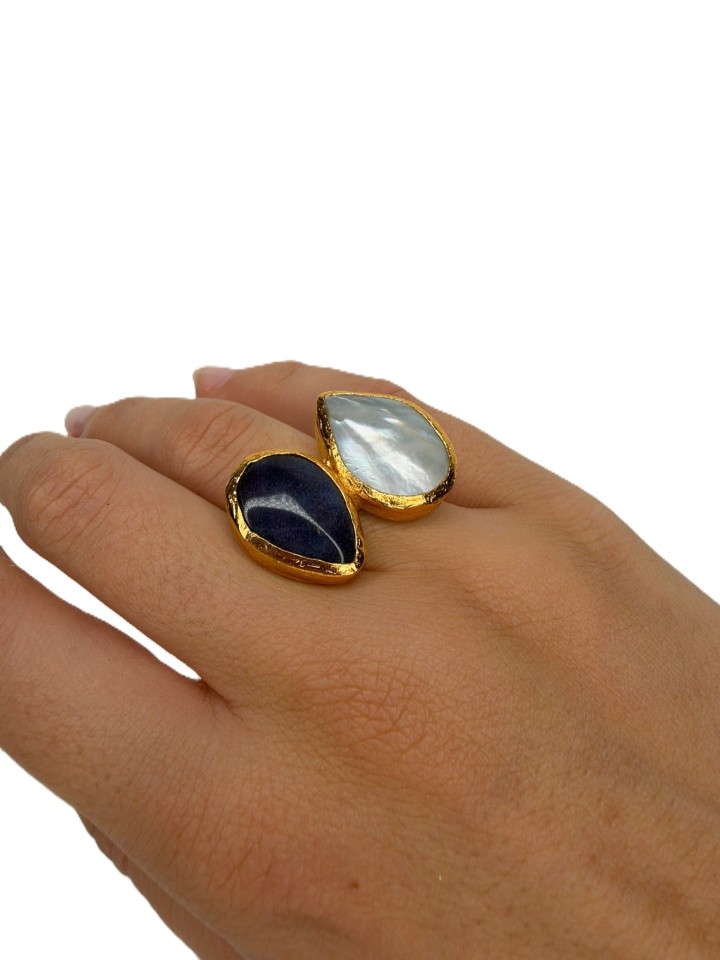 Anillo Bósforo con perla