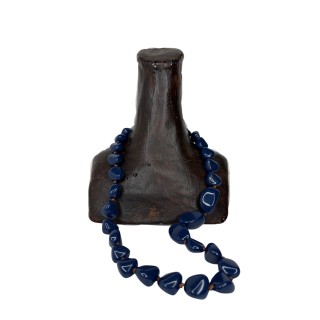 Collar Roca azul