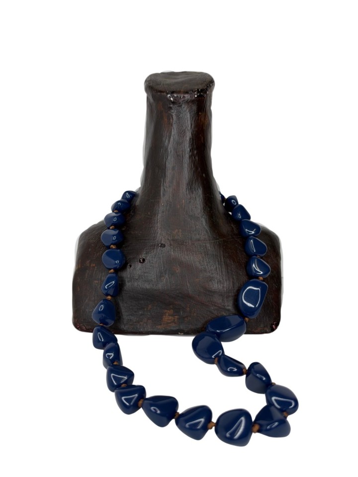 Collar Roca azul