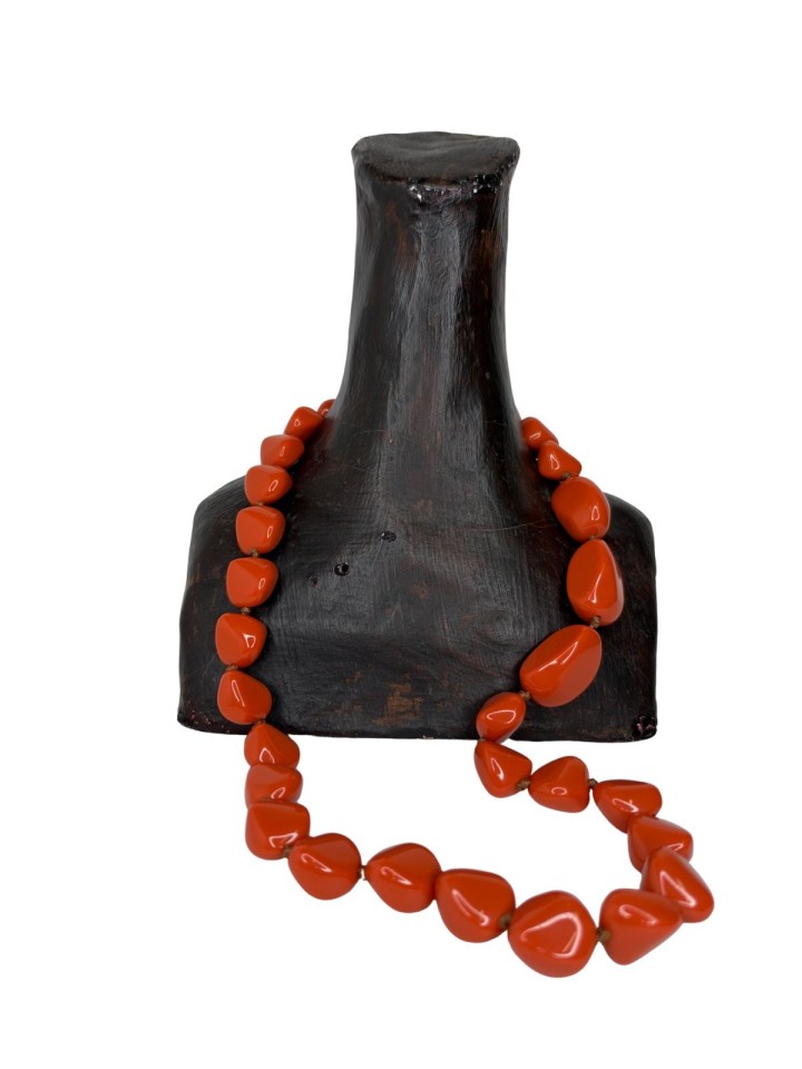 Collar Roca naranja