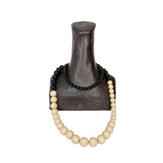 Collar Leopardo negro