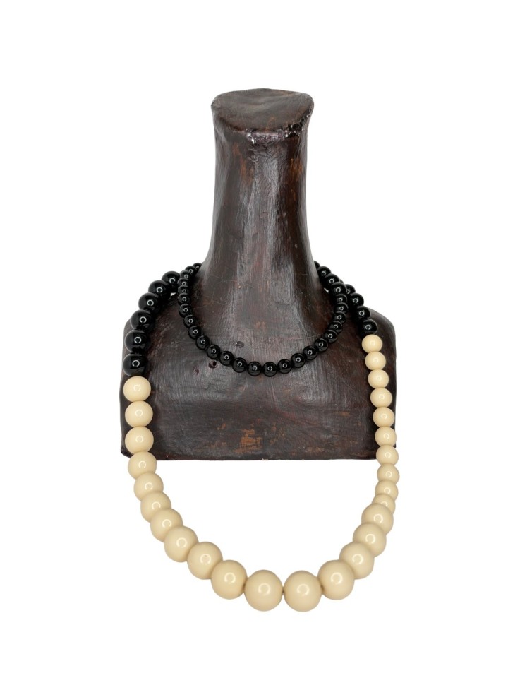 Collar Leopardo negro