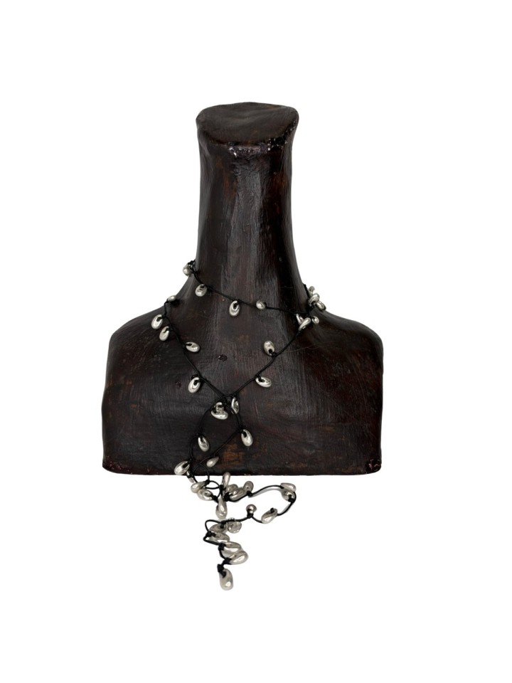 Collar gotitas plata