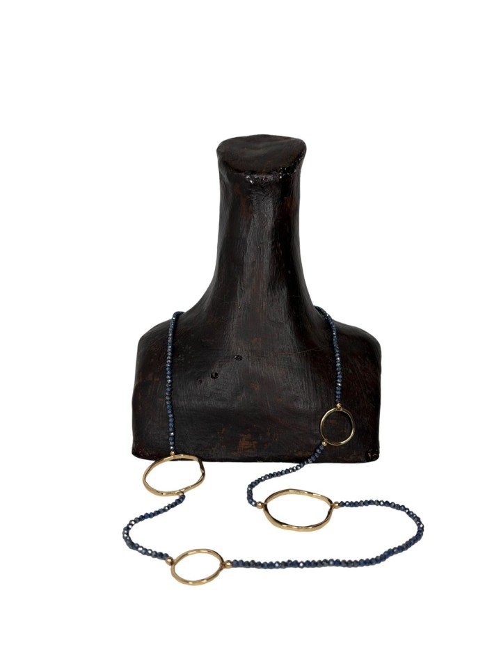 Collar Circle azul