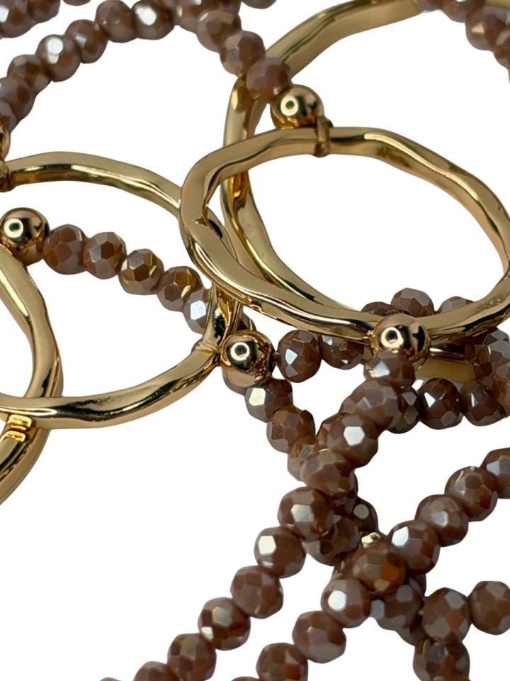 Collar Circle beige